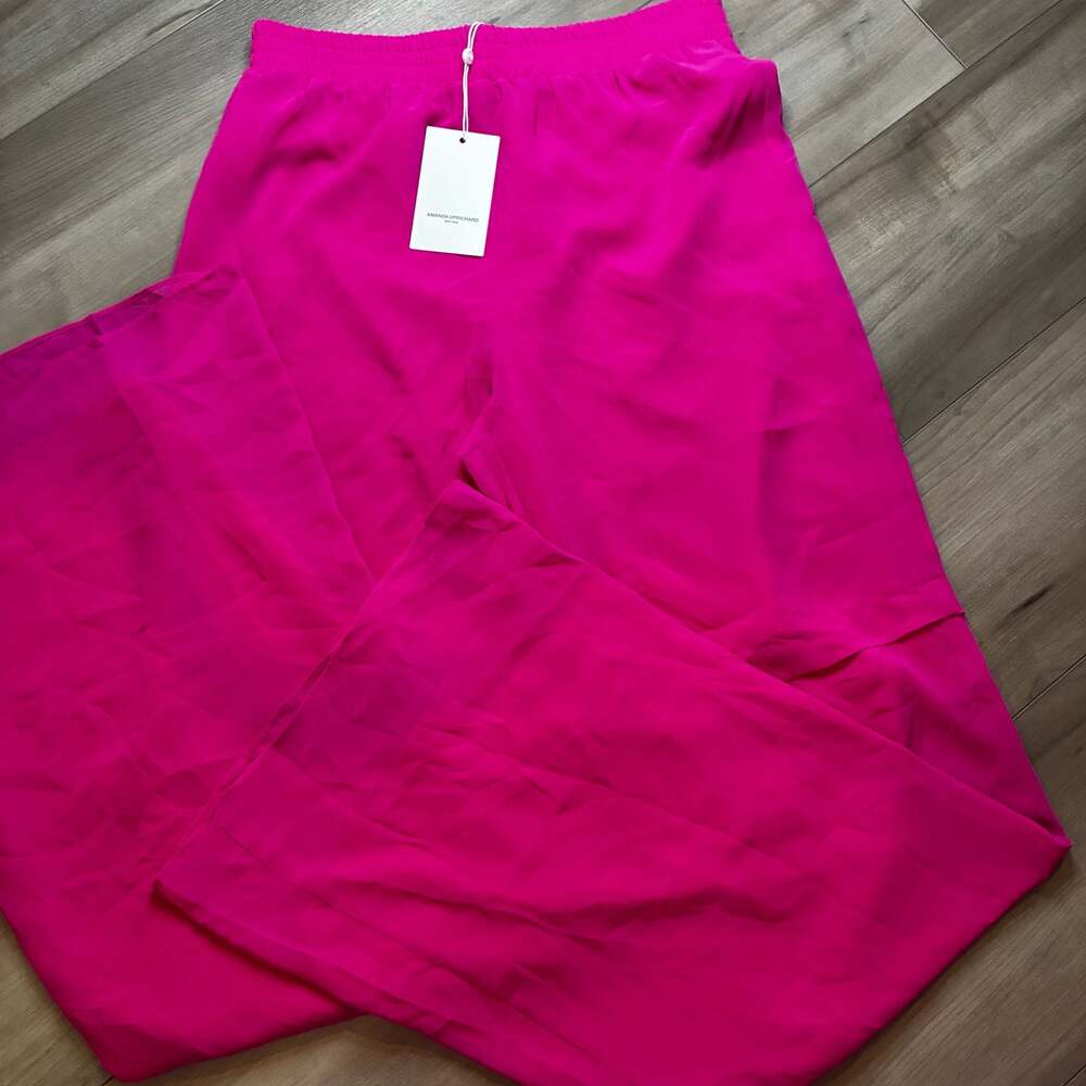 Amanda Uprichard Sarasota Pants in Hot Pink Size XS